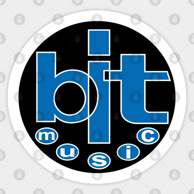 Bit Music - Techno Sticker by GiGiGabutto